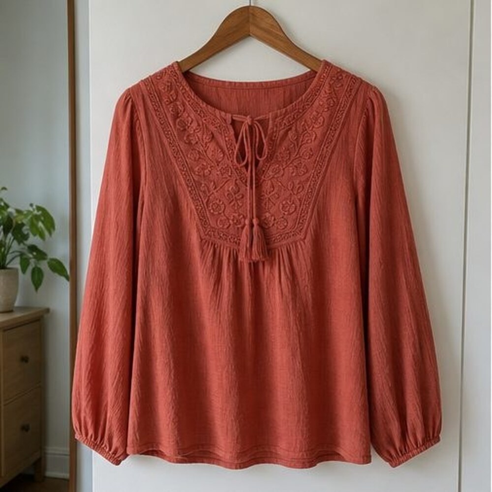 Black Peplum Top
